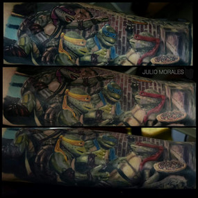 Explore mens tattoo cover up ideas, creative tattoo ideas in Kansas City, available at Enova Ink