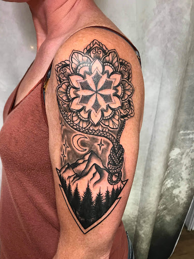 Tattoo Shop «Beauty from Ashes Tattoo parlor», reviews and photos, 303 Pennsylvania Ave, Crothersville, IN 47229, USA