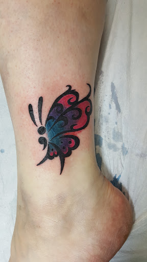 Explore tattoo ideas with names & designs, creative tattoo ideas in Rochester, available at Sacred Heart Studios