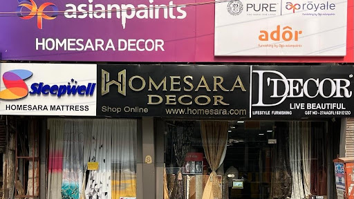 Homesara Decor (Curtain & Upholstery Fabric, Mattress, Wallpaper, Blinds, Rugs & Carpet)