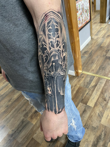 Explore isaac tattoo ideas, creative tattoo ideas in Cleburne, available at Coopers Tattoos