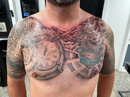 Explore cover up small tattoo ideas, creative tattoo ideas in Sanford, available at Luv Ink