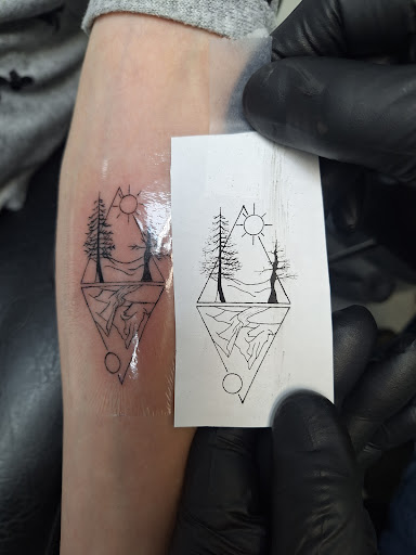 Find robotic tattoo ideas for your next unique tattoo in Salem at Outwest Tattoo and body piercing ,30 years of tattooing,only life time guarantee