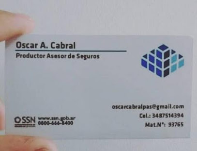 Oscar Cabral Productor de Seguros