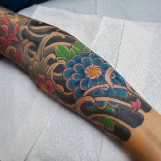 Explore virgo tattoo ideas for men, creative tattoo ideas in Virginia Beach, available at Studio Evolve