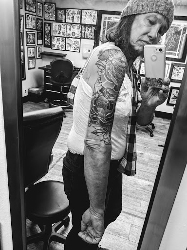 Explore resident evil tattoo ideas, creative tattoo ideas in Portland, available at Adorn West