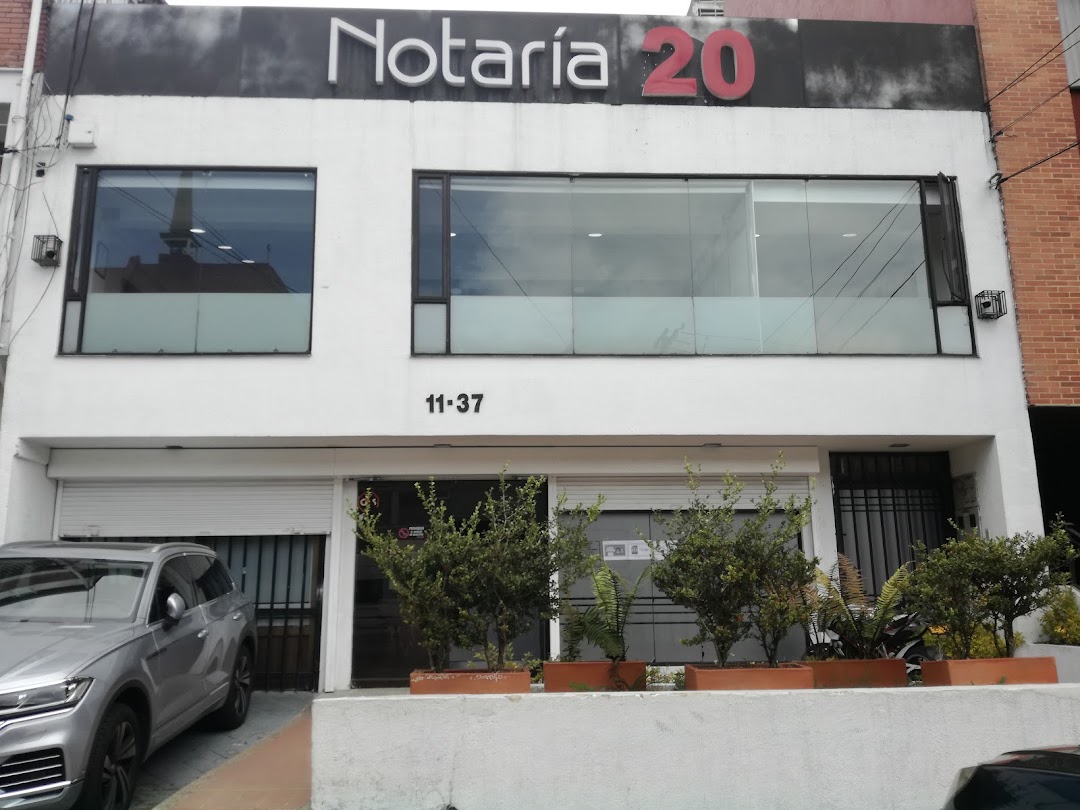 Notaría 20 de Bogotá