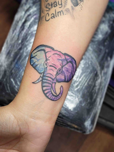 Explore small tattoo ideas guys, creative tattoo ideas in Easley, available at Peach Pit Tattoo