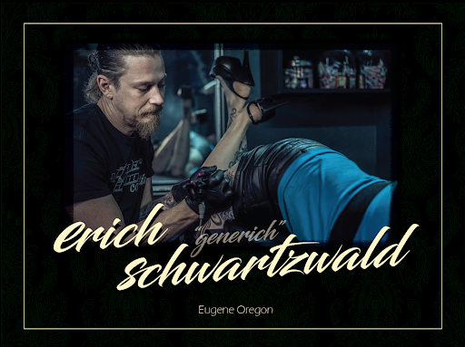 Explore panda tattoo ideas, creative tattoo ideas in Eugene, available at Whiteaker Tattoo Collective