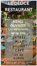 Photo n°19 de Le Délice restaurant à Fontevraud-l'Abbaye ()