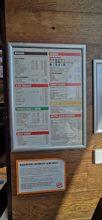 Restauration rapide Burger King München à Munich (la carte)