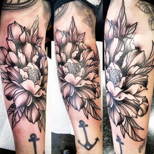 Explore soldier tattoos ideas, creative tattoo ideas in Fulton, available at The Kings Head Tattoo Company