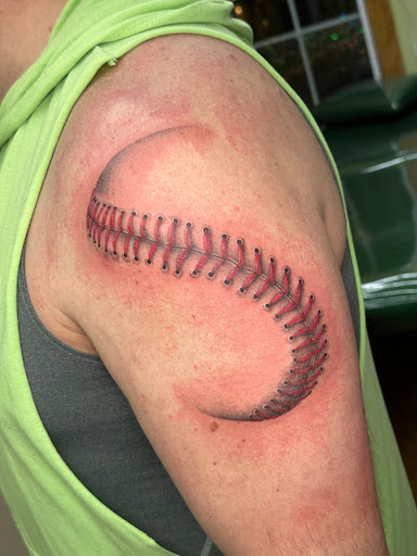 Explore pokeball tattoo ideas, creative tattoo ideas in Wallingford, available at Integrity Ink Tattoo & Piercing Studio