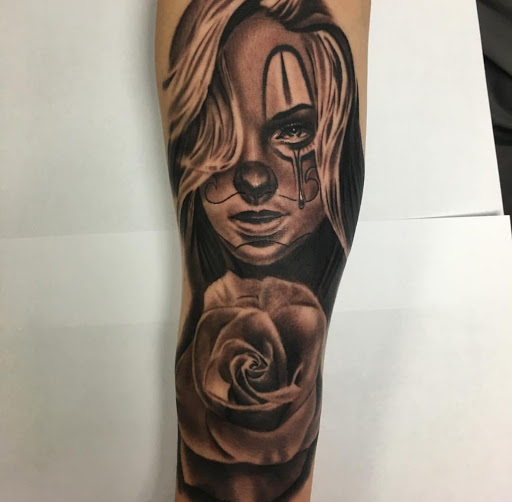 Explore dark aesthetic tattoo ideas, creative tattoo ideas in Perris, available at Downtown Tattoos Perris
