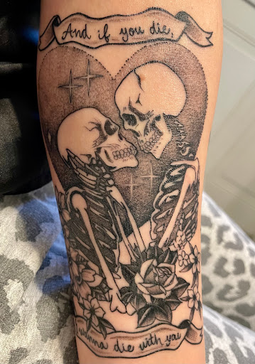 Explore tattoo ideas for men black, creative tattoo ideas in Oklahoma City, available at Oklahoma Tattoo Collective