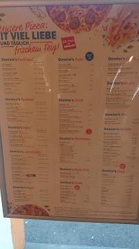 Menu du Domino's Pizza Zittau à Zittau