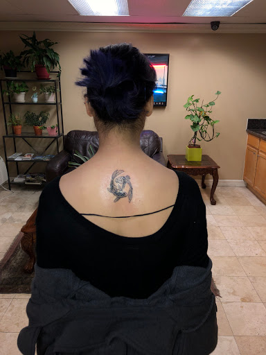 Explore oak tree tattoo ideas, creative tattoo ideas in Fountain Valley, available at Lowrider Tattoo Studios