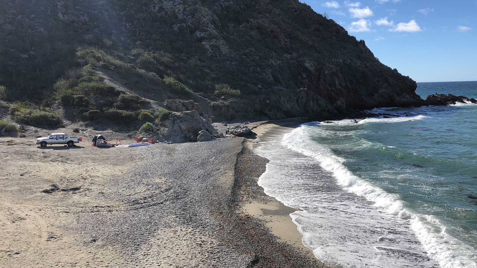La brecha sonora beach'in fotoğrafı çok temiz temizlik seviyesi ile