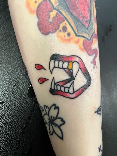 Explore mother and child tattoo ideas, creative tattoo ideas in Lakewood, available at Union Ave Tattoo Company