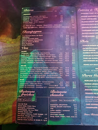 Carte du La Reverie - Bar Restaurant Club à Paris