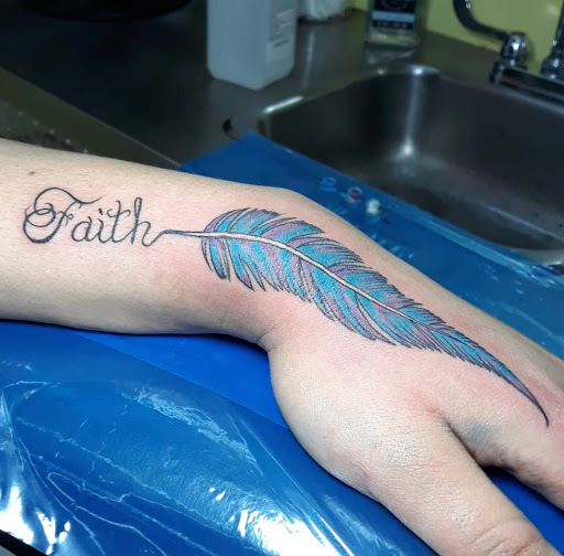 Explore thigh tattoo ideas woman, creative tattoo ideas in Miami, available at Tattoos by Lou Miami - North Miami