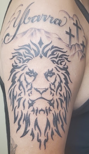 Explore patchwork tattoo ideas female, creative tattoo ideas in Huntington Beach, available at Mechanical Concept Tattoo