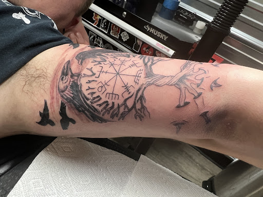 Explore cute booty tattoo ideas, creative tattoo ideas in Spokane, available at Platinum Rose Tattoo Studio