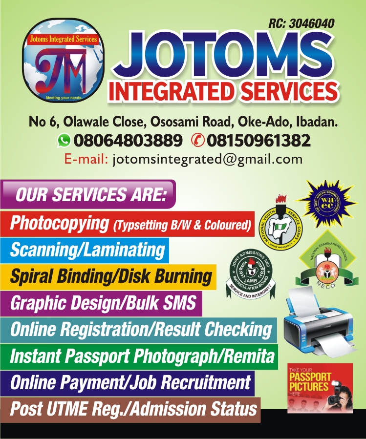 Jotoms Integrated Services