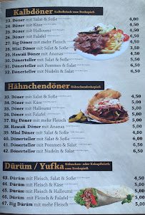 Restaurant Bistro Oriental à Leipzig (la carte)