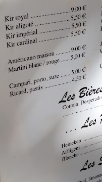 Le Relais de la Butte à Paris menu