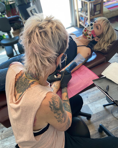 Explore motley crue tattoo ideas, creative tattoo ideas in Moline, available at ARTIST AIMEE TATTOOS - AF Tattoo Studio