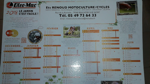 Magasin de matériel de motoculture Renoud Oliver Beauvoir-sur-Niort