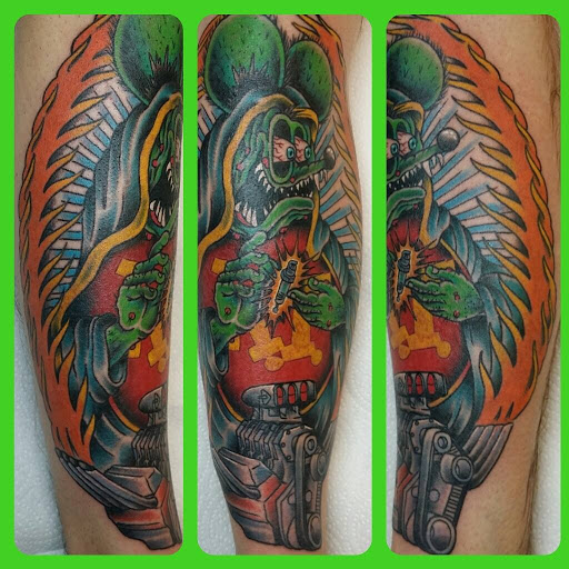 Tattoo Shop «Fortune Brothers Tattoo Co.», reviews and photos, 918 Oblate Dr, San Antonio, TX 78216, USA