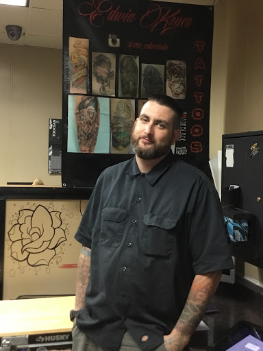 Explore cat tattoo idea, creative tattoo ideas in Jacksonville, available at Fat Kat Tattoo & Body Piercing