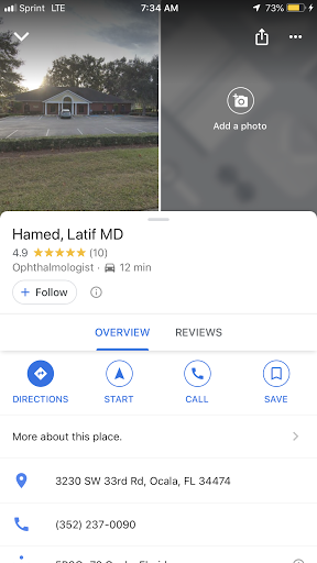Optician «Florida Eye Specialist Institute», reviews and photos, 3230 SW 33rd Rd, Ocala, FL 34474, USA