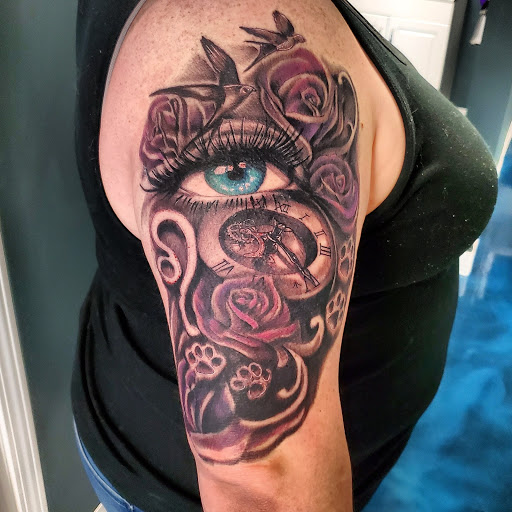Explore tattoo ideas for dad and daughter, creative tattoo ideas in Buford, available at Inked Arts Tattoo Studio