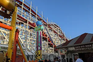 Giant Dipper Roller Coaster image