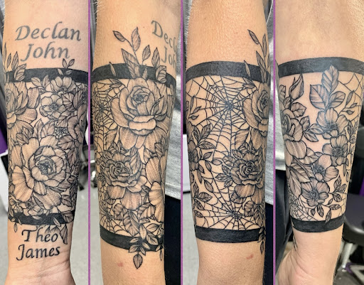 Explore bakery tattoo ideas, creative tattoo ideas in Goshen, available at Lady Luck Studio