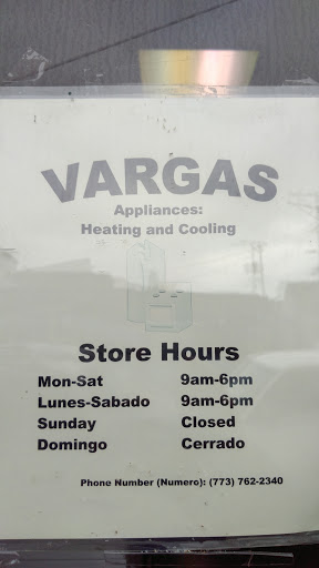 Vargas Used Appliances in Chicago, Illinois