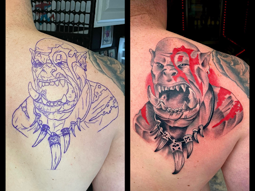 Explore pride tattoo ideas, creative tattoo ideas in Sunbury, available at Knuckles & Needles Tattoo Parlor