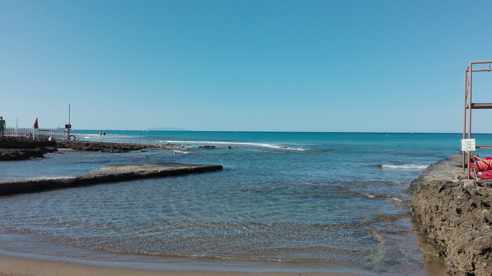 Foto di Bagni Trieste area del resort sulla spiaggia