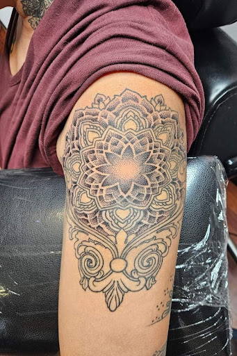 Explore blessed tattoo ideas, creative tattoo ideas in Spokane, available at Feel Good Ink