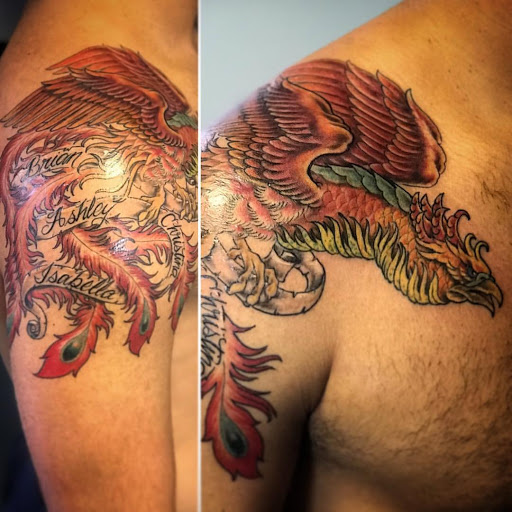 Tattoo Shop «Tattoo Garage», reviews and photos, 169 Bloomfield Ave, Bloomfield, NJ 07003, USA