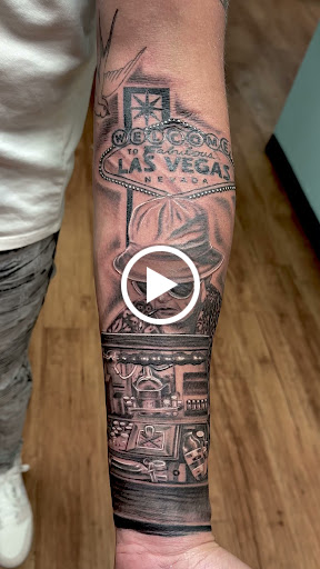 Explore lower arm tattoo ideas, creative tattoo ideas in Clearwater, available at Kill em All Tattoo, LLC