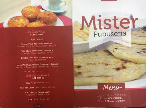 Grocery Store «Pupuseria Mister», reviews and photos, 1129 Cedar Lane Rd, Greenville, SC 29617, USA