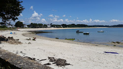 Plage du Men du'in fotoğrafı uzun koy ile birlikte