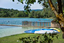 Plage du Petit Lac'in fotoğrafı çok temiz temizlik seviyesi ile
