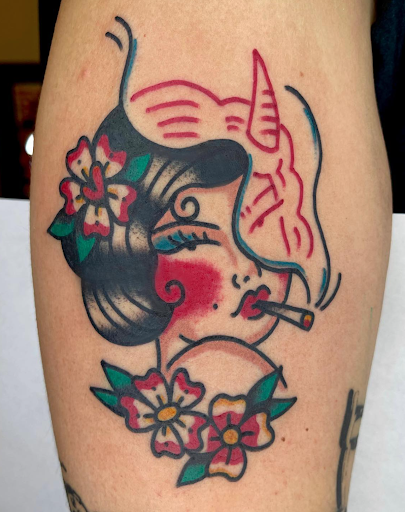 Explore hydrocephalus tattoo ideas, creative tattoo ideas in Seattle, available at Laughing Buddha Seattle