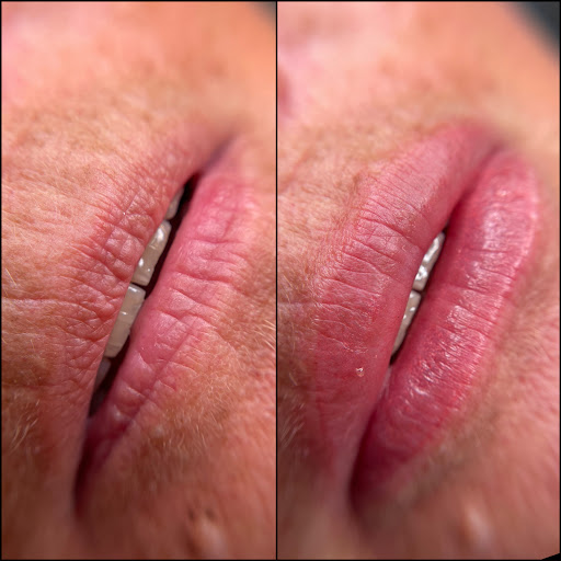 Explore bumble bee tattoo ideas, creative tattoo ideas in Peoria Heights, available at BeautiFULL Brows By Jen Microblading - Permanent Makeup Wild Honey Beauty Studio