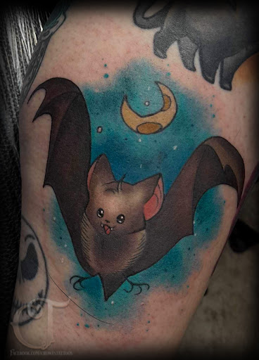 Explore background tattoo filler ideas, creative tattoo ideas in Houlton, available at Crowes Tattoos